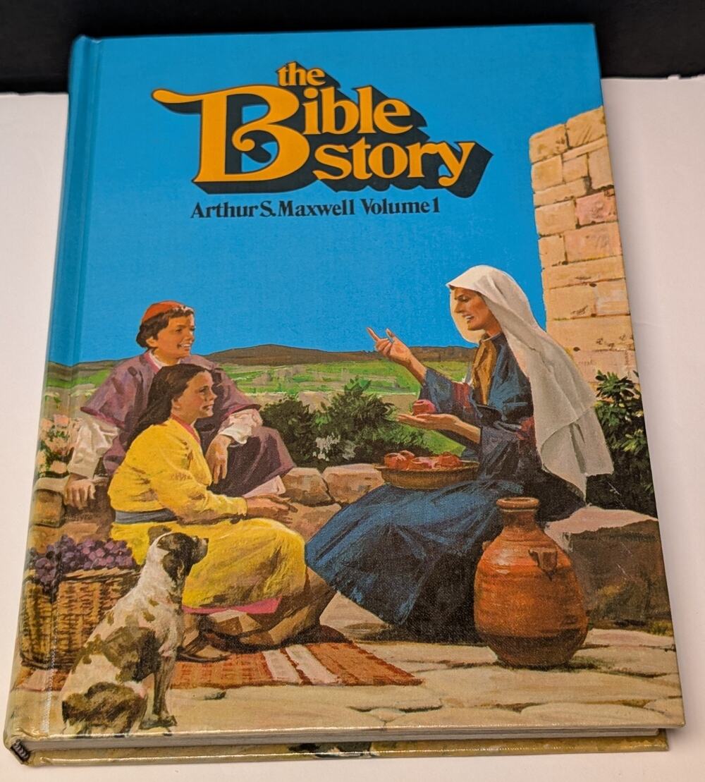 Vtg Bible Story Volume 1 by Arthur Maxwell 1975 HC Hardcover Religious Childrens